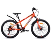 Велосипед 24" Rocket Aries 1.0, цвет оранжевый, размер 13" ,  24SD.R-ARS1.13OR.24 / 435068